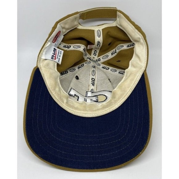 Vintage Georgia Tech Yellow Jackets Fitted Hat Sz L/XL Pro-Line OTF Made In USA - Picture 9 of 12